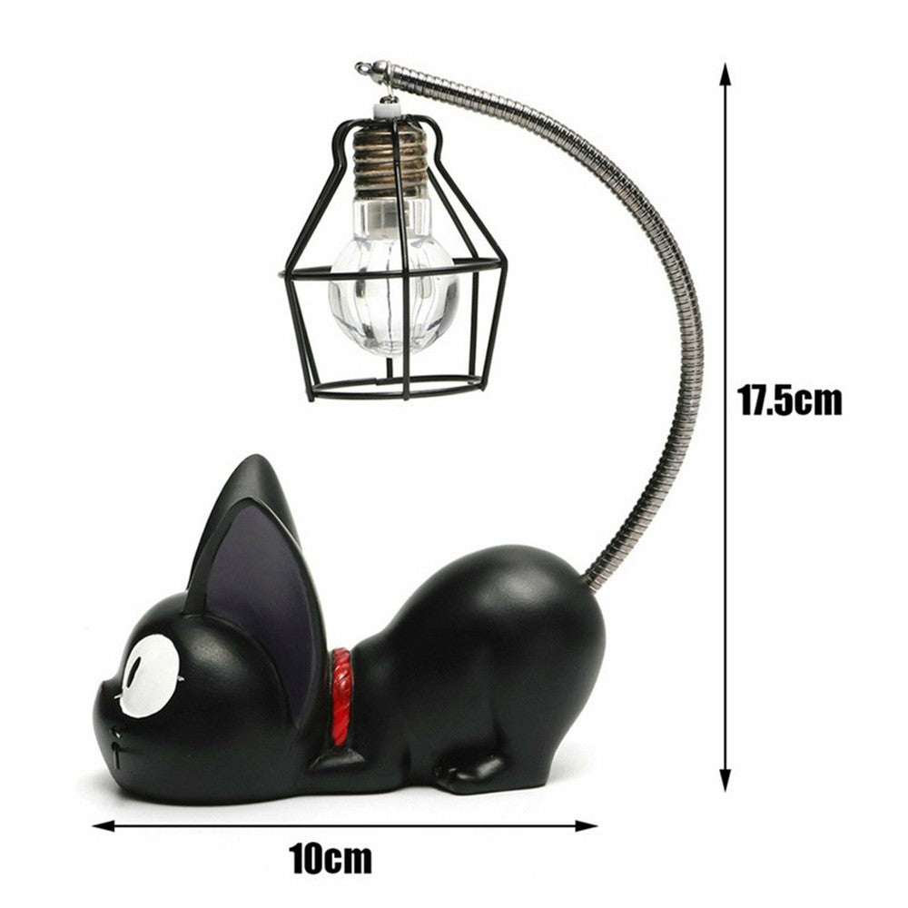 Desk Lamp Cat Form Nightlight Decor Creative Gift Light Bedroom Garden Ornaments