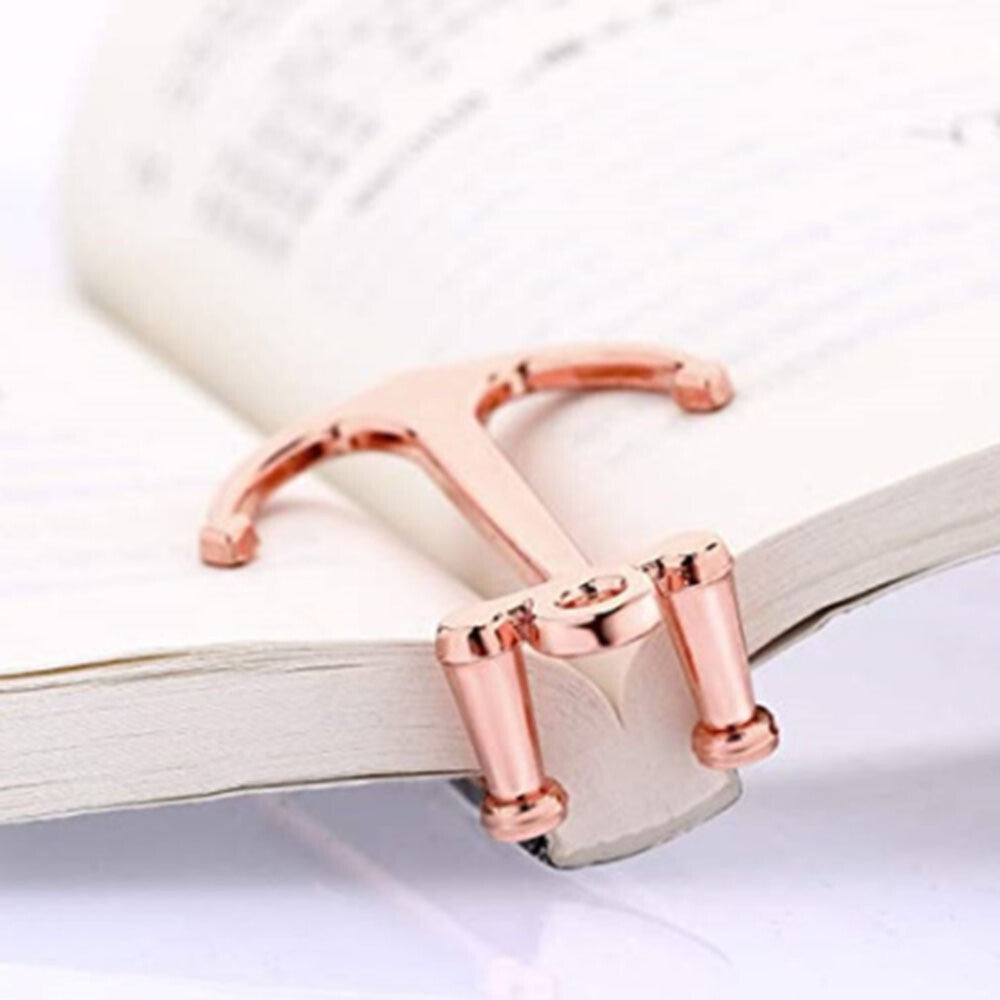 Creative Bookmarks Metal Anchor Bookmark Page Holder Clip for Students Gifts