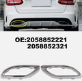 Exhaust Pipe Cover Set For Mercedes For Benz Car Models For W205 W117W177 W253