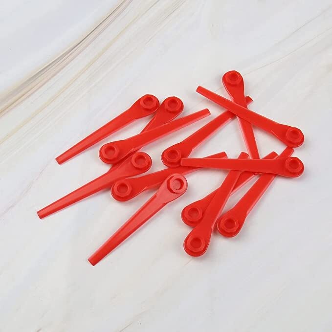 Plastic Blades for FLYMO SimpliTrim Li Battery Grass Trimmer Strimmer x 50