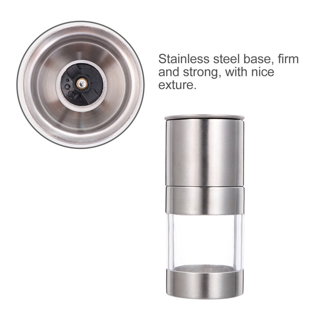 1Pc Stainless Steel Manual Pepper Mill Sauce Grinder Pepper Mill Kitchen Tool