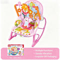 Baby Infant To Toddler Bouncer Rocker Swing Chair Soft Soothing Vibration Toys
