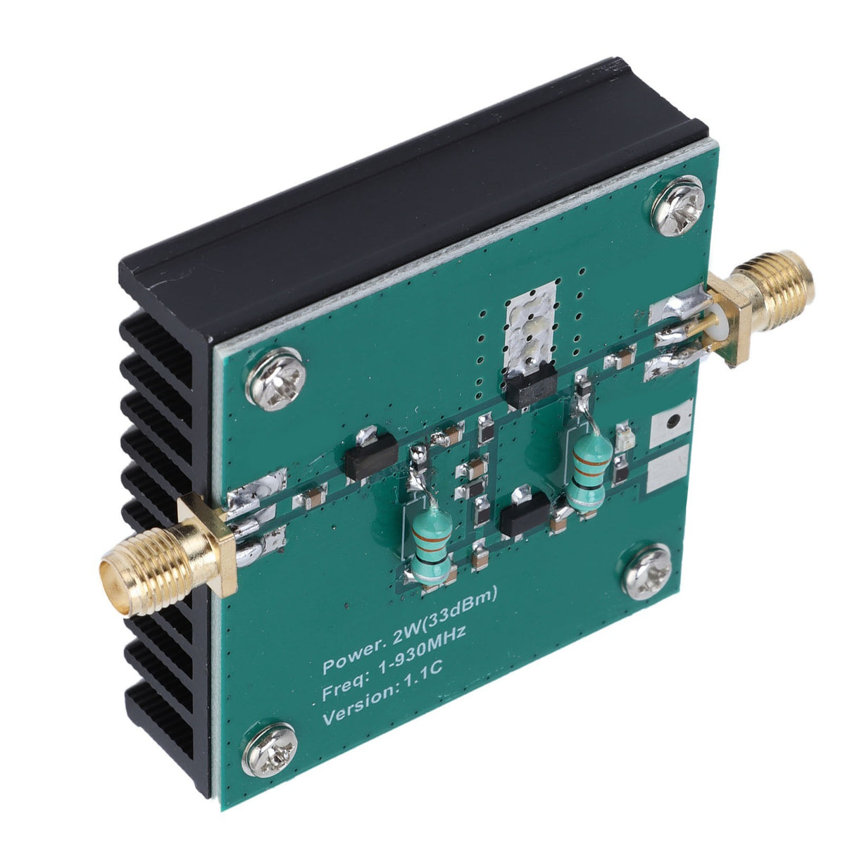 RF Amplifier Good Cooling RF Power Amp Module DC12V 1‑930MHz Frequency For