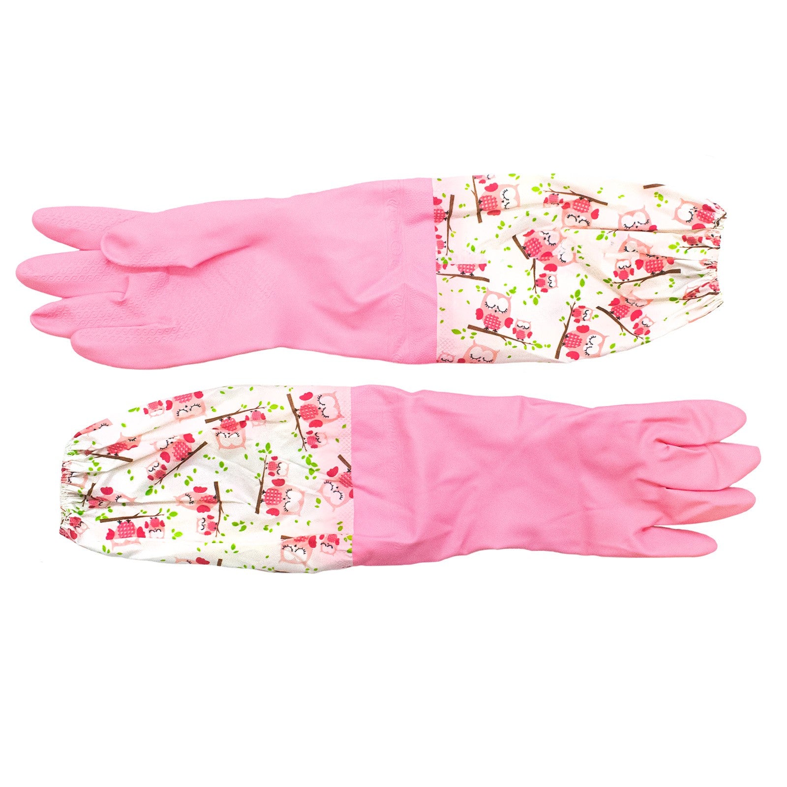 Long Cleaning Gloves Waterproof NEW Rubber Full Pond & Washing Gloves