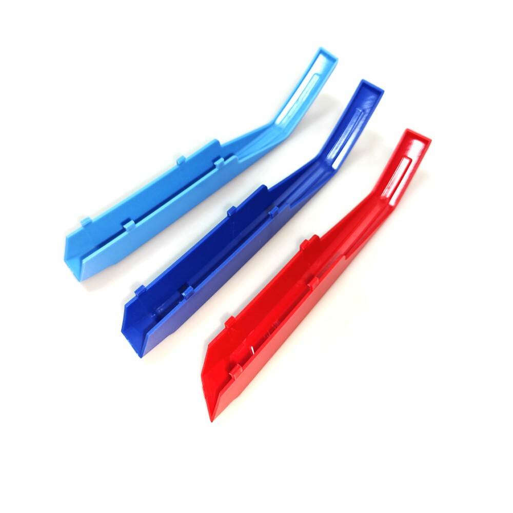 Front Kidney Grille M-Color Strip Insert Clip Trim For BMW 5-Series i5 G60 2024+