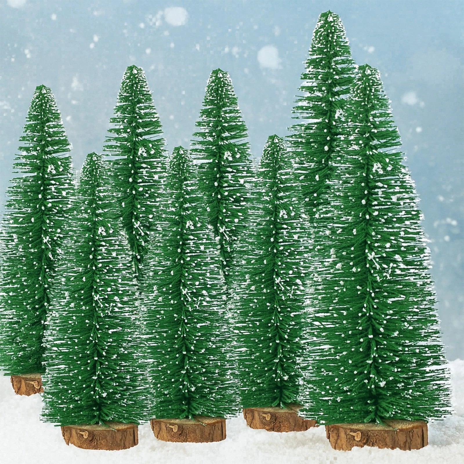 Desktop Decor Mini Christmas Tree Table Top Small Pine Tree Xmas Green for Decor