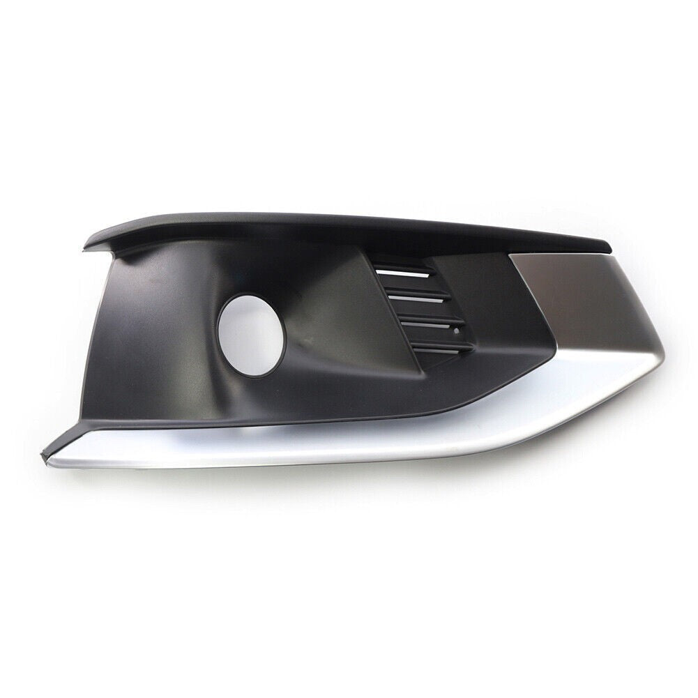 Front Bumper Fog Light Grille Cover Trim For Audi A4L 2020 2021 2022 Right Side