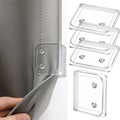 4Pcs Shower Curtain Clips Curtain Fixing Device Curtain Rings Clips For Home