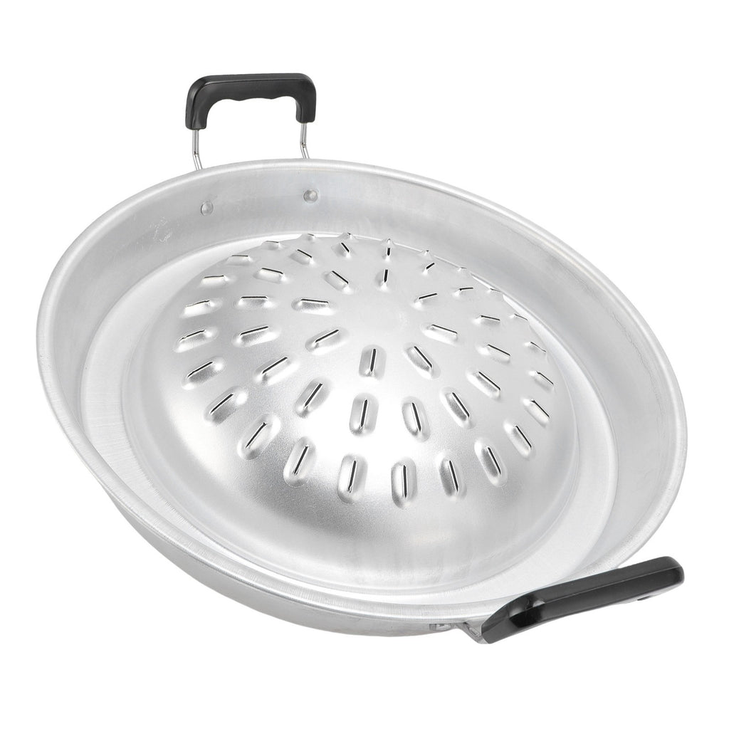 35cm/13.78in Original Color Thai BBQ Grill Pan 2 In 1 Non Stick Even Heating .