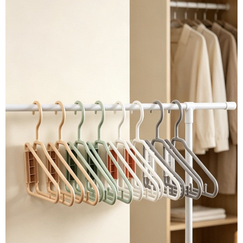 12 Pack Foldable Coat Hanger,Portable Travel Hangers, Space Saving Fold in