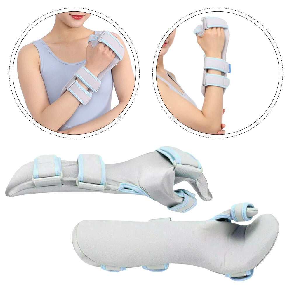 Left Hand Functional Rest Splint Forearm Wrist Support Fracture Injury Recovery