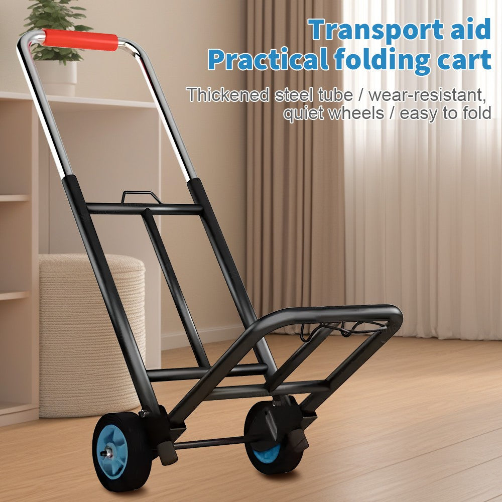 Heavy Duty Folding Lightweight Hand Sack Trolley Cart Wheel Truck Barrow UK NEW