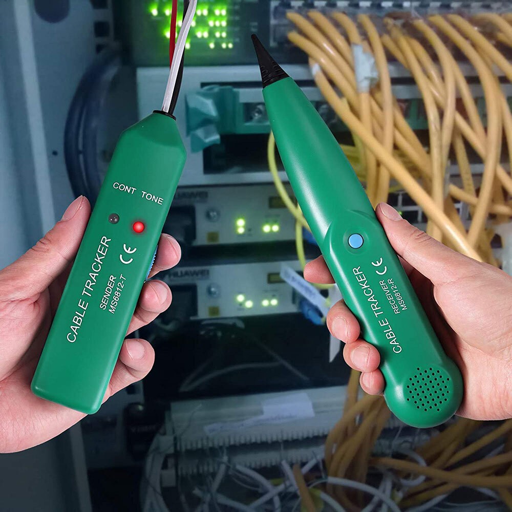 MS6812 Cable Finder Tone Generator Probe Tracker Wire Network Tester Tracer Set