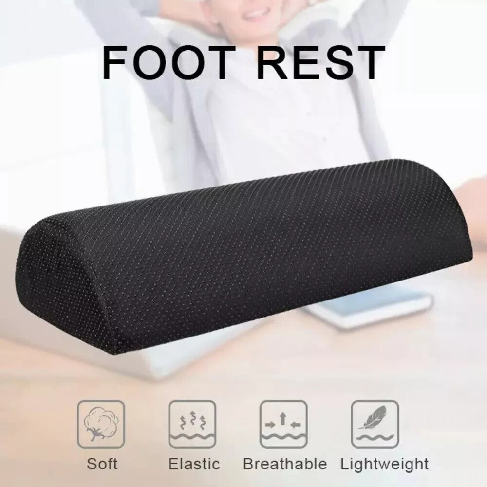 Under Desk Footrest Cushion Ergonomic Foot Pillow Support Leg Rest Non-slip