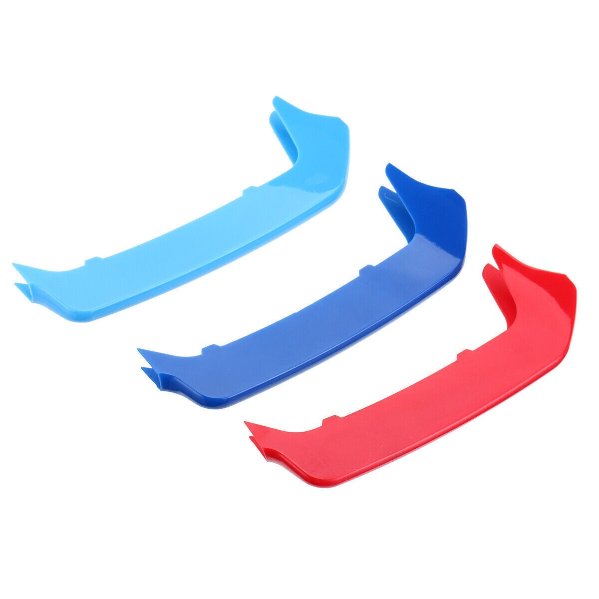 3pcs M Sport Kidney Grill Grille Strip Cover Clip For BMW 1 Series F20 F21 12-14