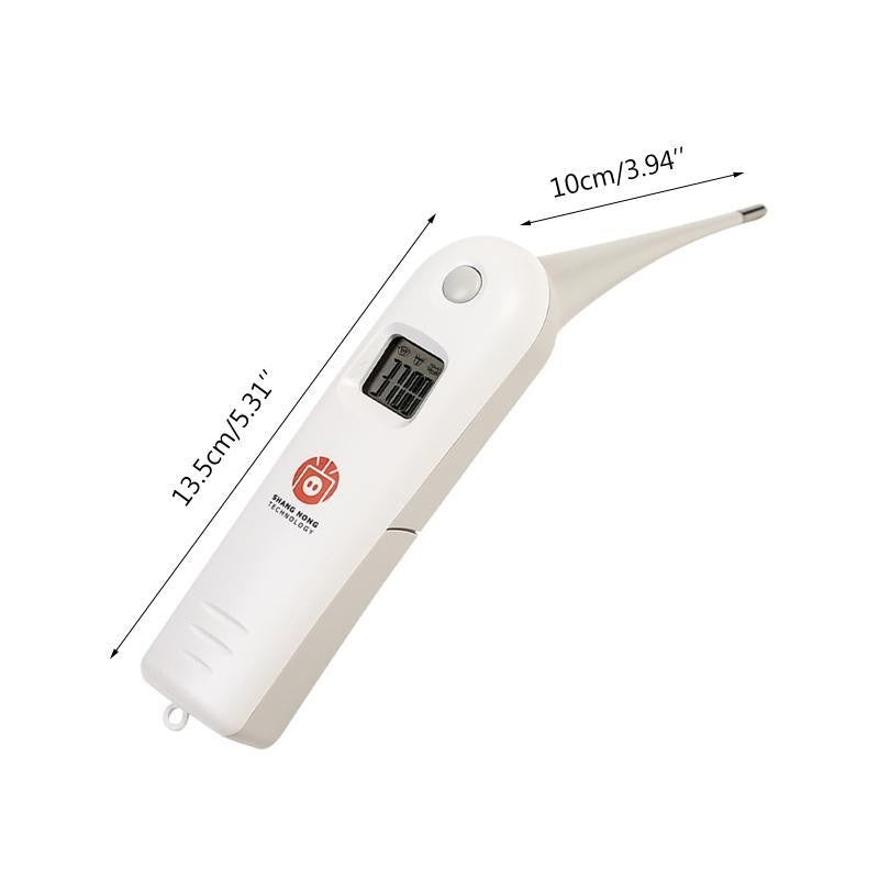 Livestock Thermometer Digital Thermometer Fast Rectal Thermometer for Cow Horse