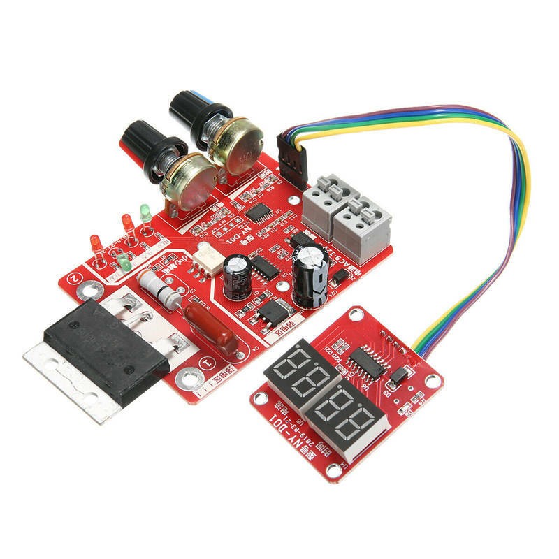 NY-D01 100A Digital Spot Welder Machine Control Panel Circuit Board Welding