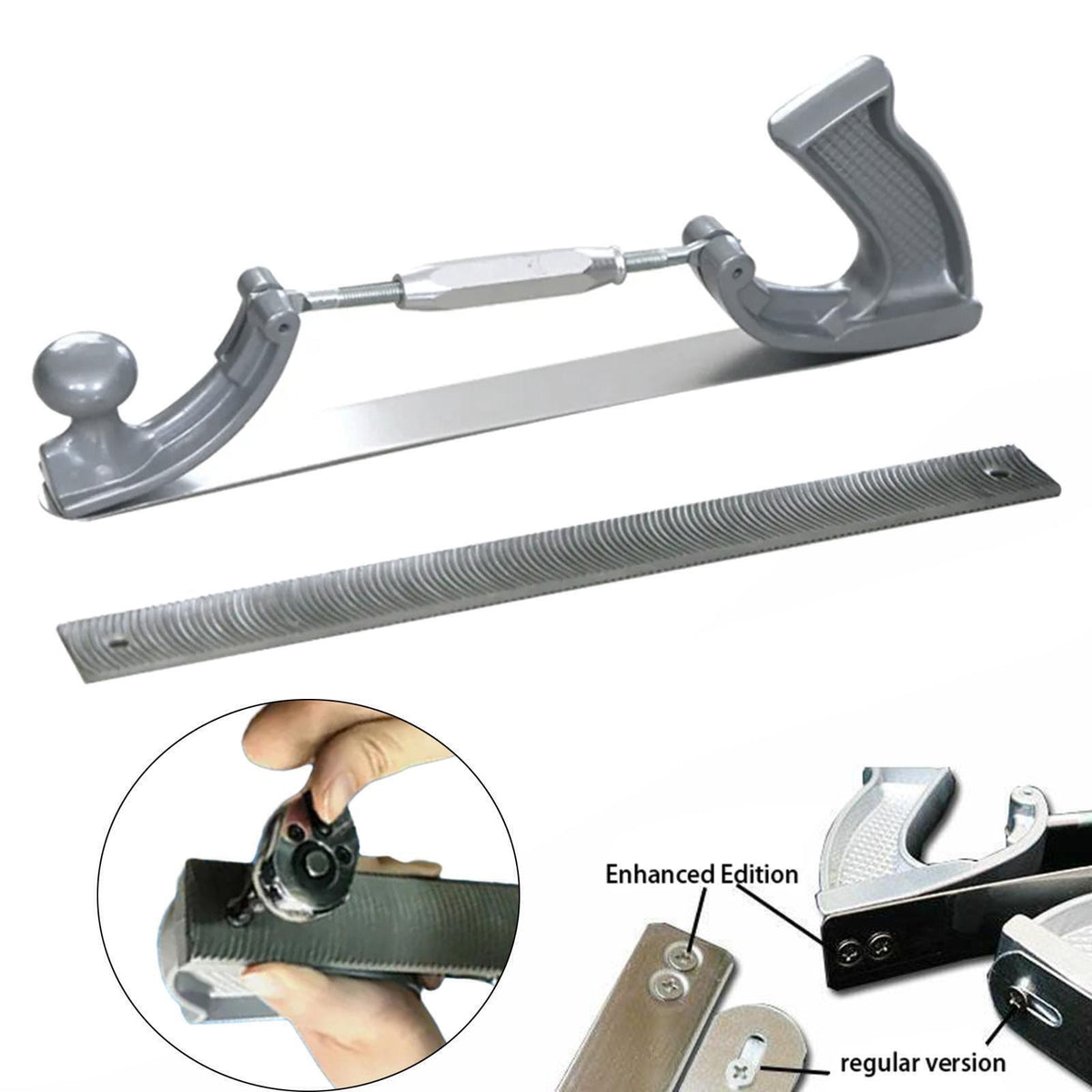 New Flexible Steel File Holder with Adjustable Angle Car Body Polishing Tool