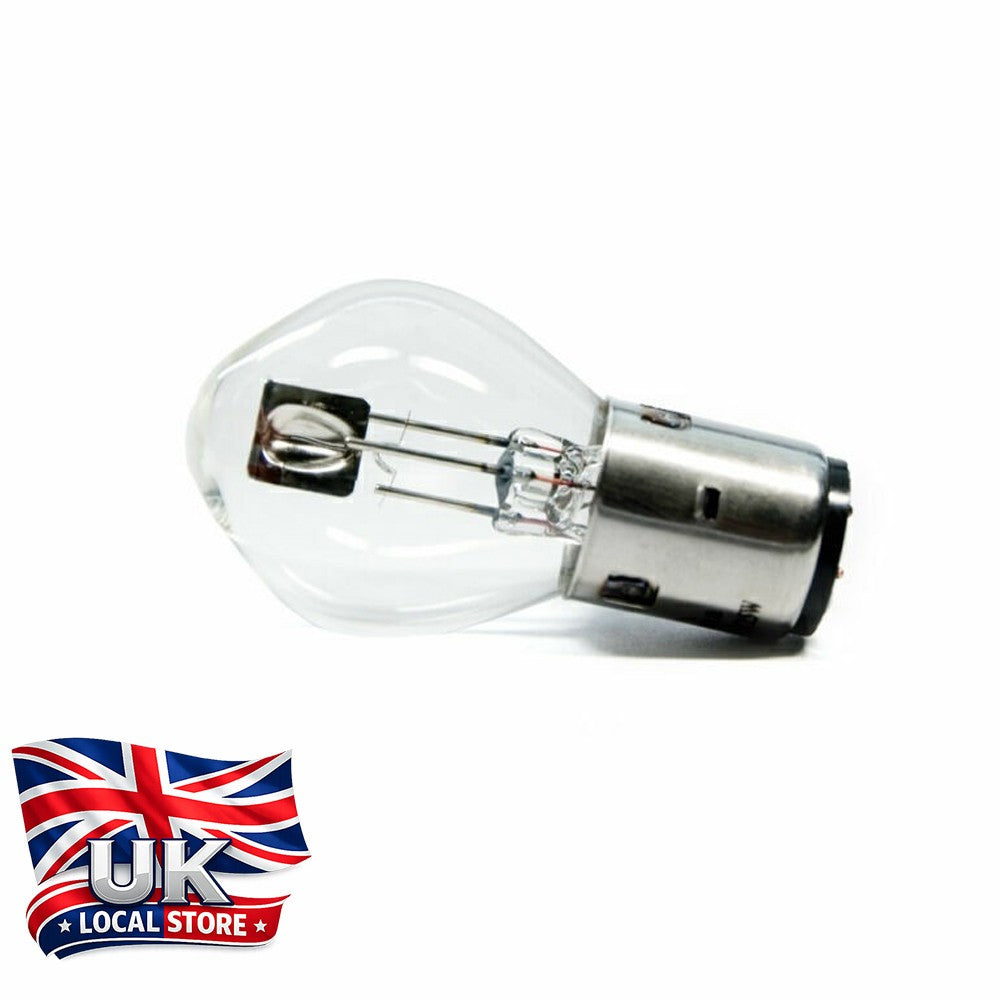 2pcs S2 BA20d 6V Bulb Light Headlight 35 / 35W for Motorbike Motorcycle Scooter