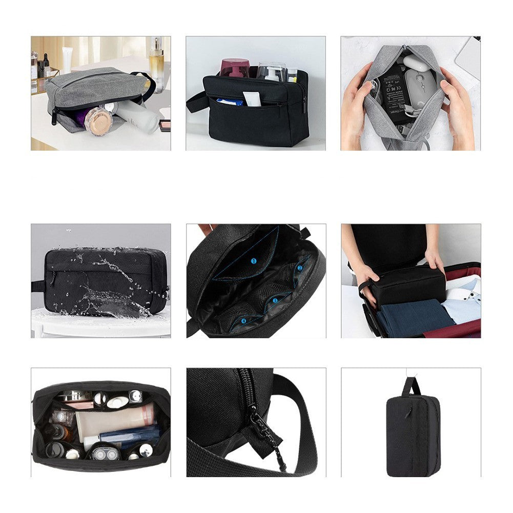 Functional Travel Pouch for Toiletries Makeup and Grooming Accessories