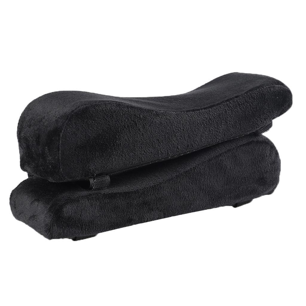 2 Pack Office Chair Armrest Pads Covers with Memory Foam for