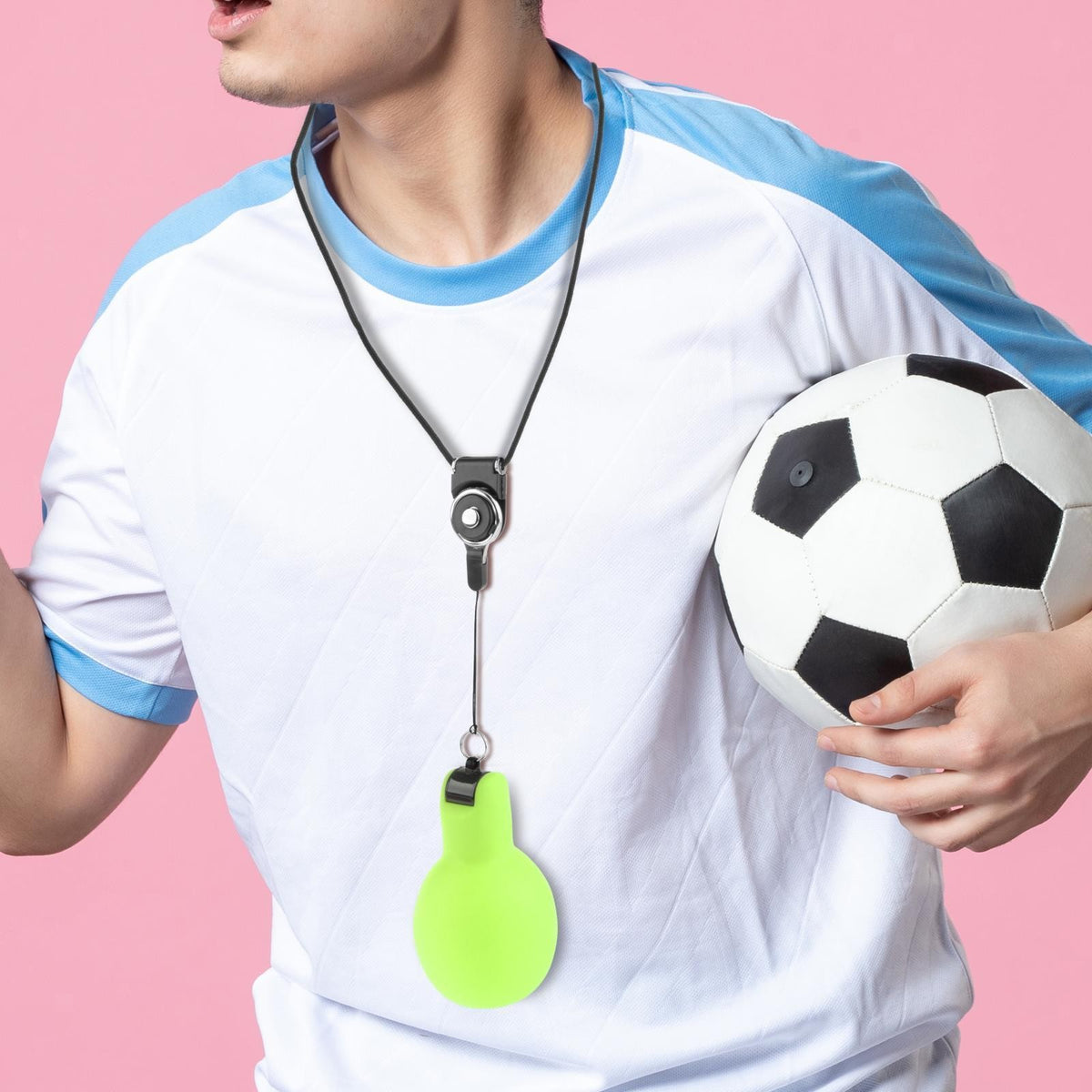 Hand  Whistle Handheld Loudly Sound Equipment with Lanyard Sports Whistle for
