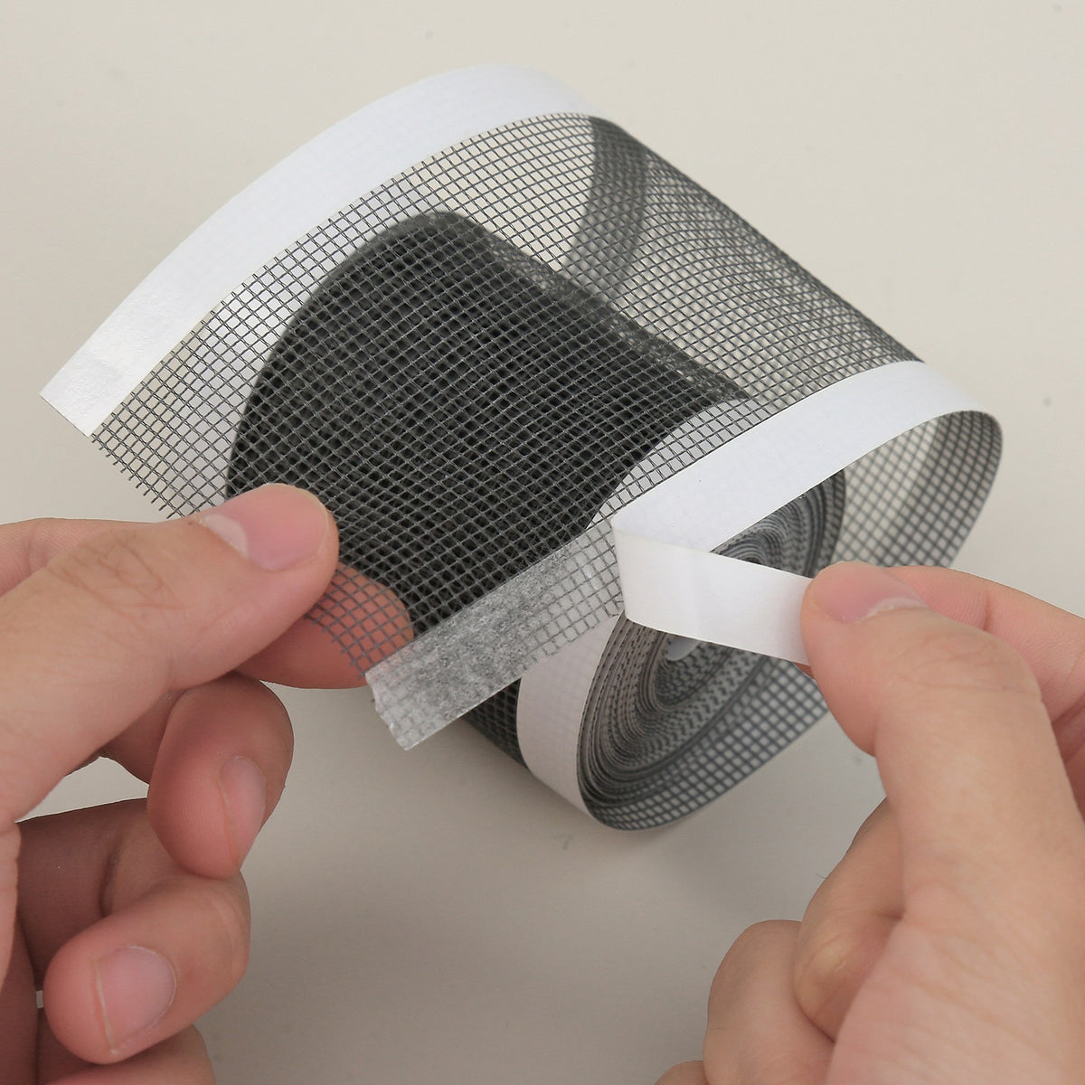 2-Pack 5cm X 7m Bathroom Drain Hair Catcher, Waterproof Shower Floor Mesh...