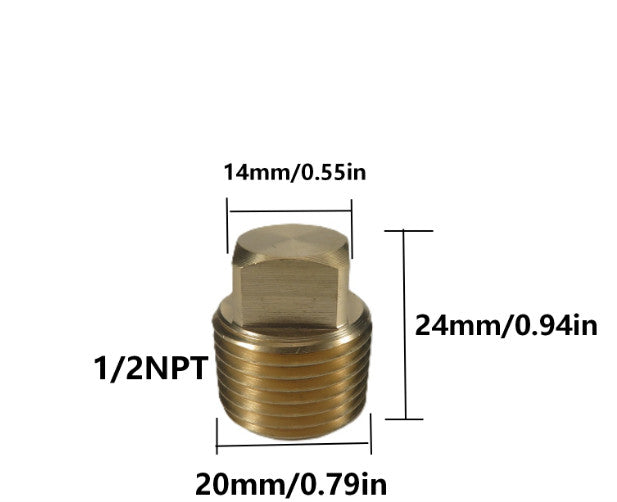 5x 1/2" NPT Boat Drain Plug Marine Hardware for Bayliner Four Winns Glastron
