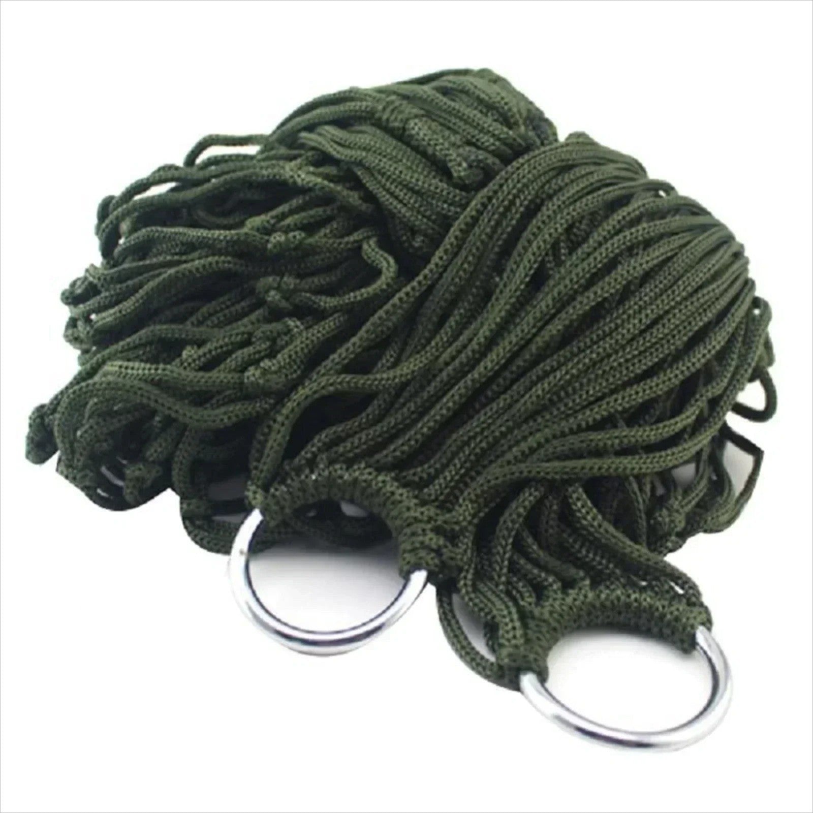 🔥Nylon Rope Hammock Outdoor Sleeping Net Bed Portable Camping Garden Beach Yard