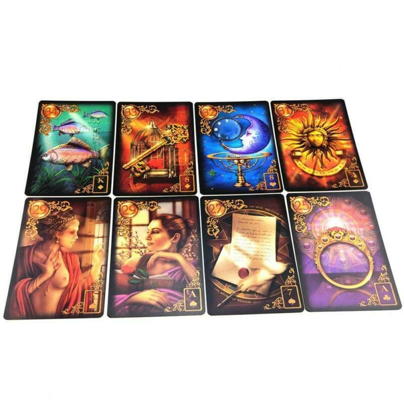 Lenormand Oracle Body Gilded Reverie Tarot Card Deck Party Board Funny Toy' Game