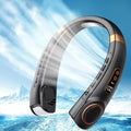 2025 Mini Hanging Neck Fan Portable Bladeless Neck Fan Air Cooler Digital