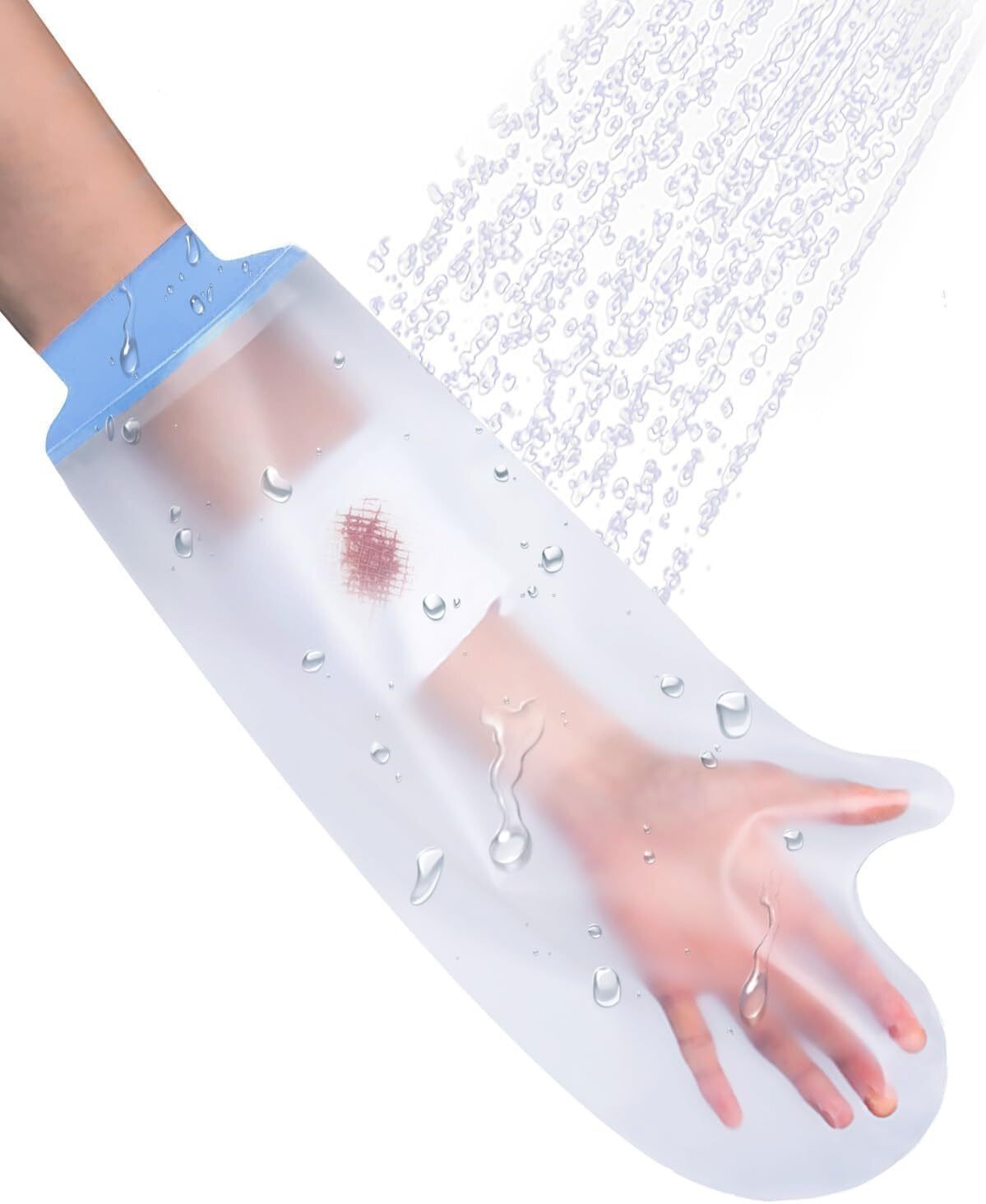 Waterproof Arm,Adult  Reusable Arm Cast, Bathing Bag Waterproof Cover UK