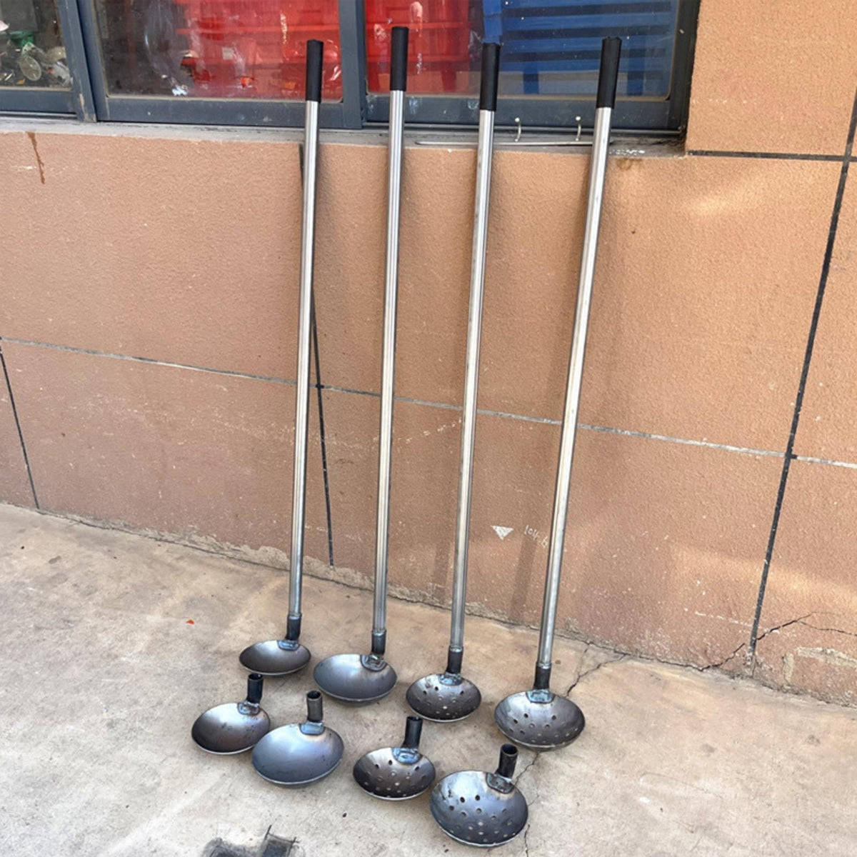 Heavy Duty Metal Scoop for Sewer And Drain Cleaning