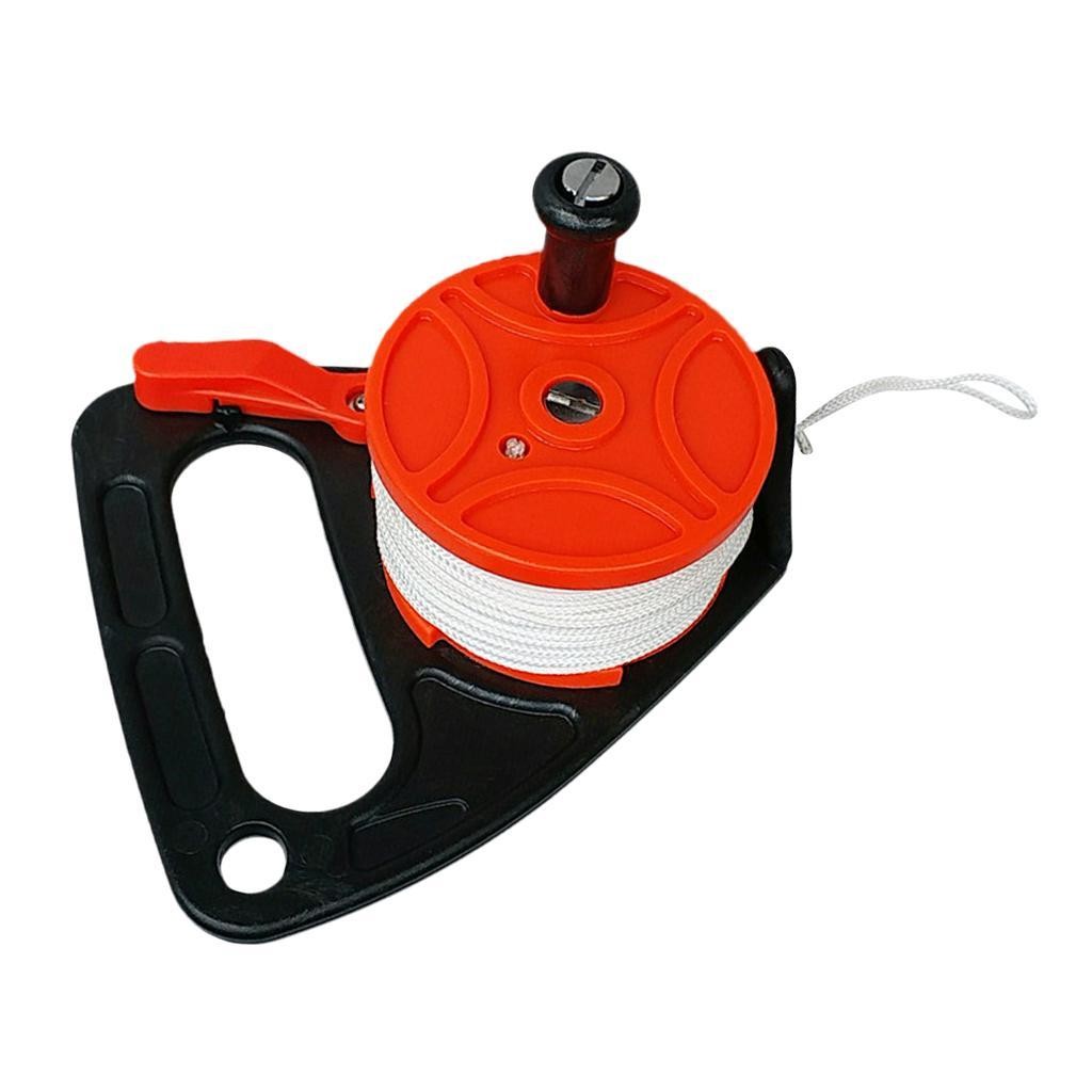 Portable Scuba Diving Diver SMB Dive Reel Kayak Anchor & Handle, 150ft Line