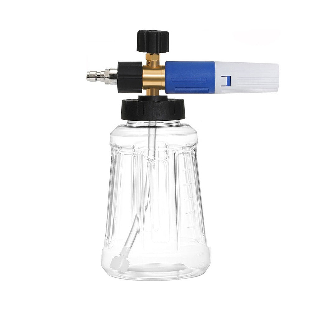 1/4 Quick Release Snow Foam Lance Pressure Washer Gun Soap Cannon 1000ML Bottles