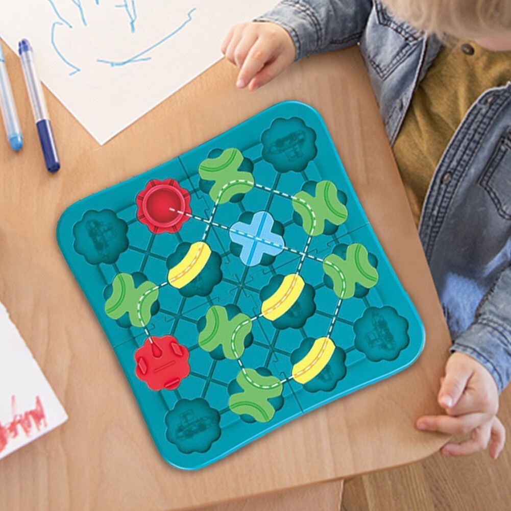 Kids Toys Montessori Toys Build-A-Track Brain Teaser Puzzles for Boys Girls