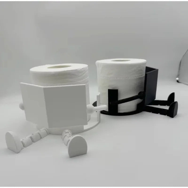 Funny Toilet Roll Holder 3D Printed Toilet Paper Dispenser Organizer Stand UK