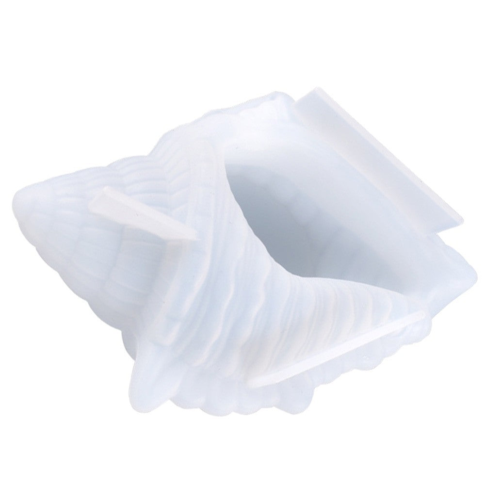 Epoxy Resin Casting Mold Conch Storage Box Making Silicone Mold