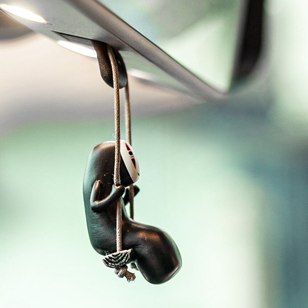 No Face Man Car Pendant Small Cute Spirited Away Anime Hanging Ornament Toy Gift