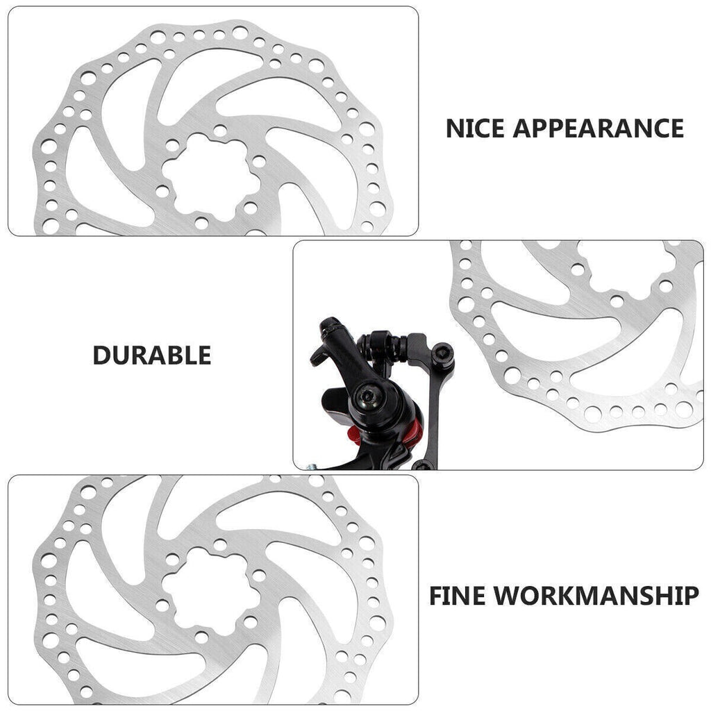 Pair Bike Disc Brake Caliper Mountain Bicycle Front Rear Rotor Disc Caliper Set