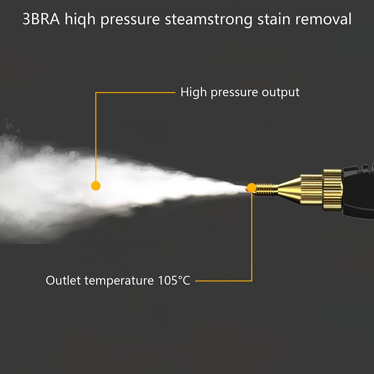 2500W Portable Handheld Steam Cleaner High Temperature Steam Cleaning-Machine UK
