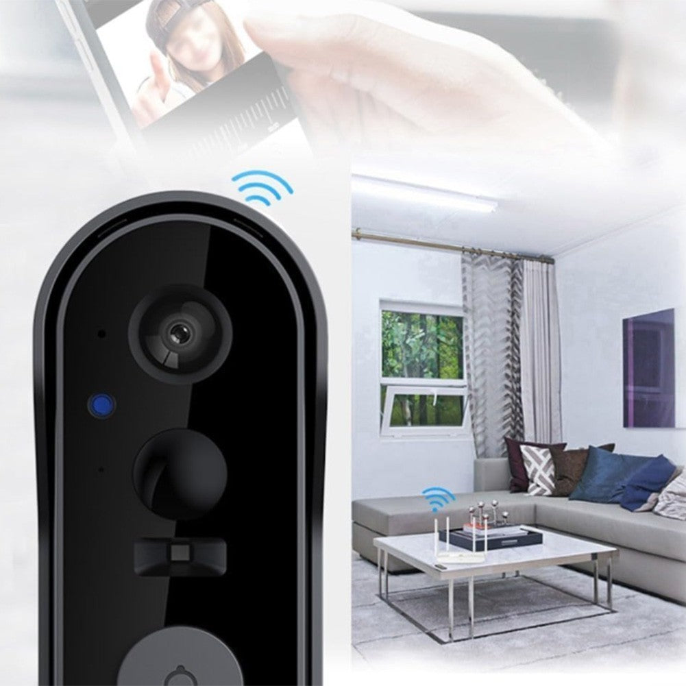 Wireless Smart Video Doorbell WiFi Security Camera Bell Phone Door Ring Intercom