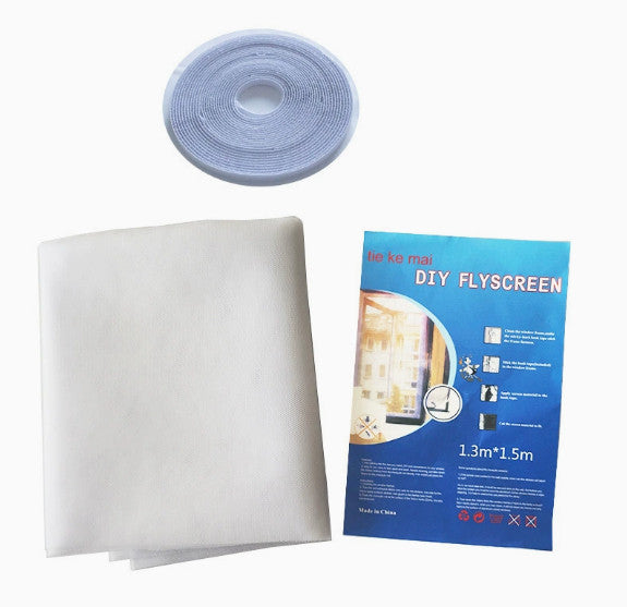 Window Screen Mesh Net White or Black Fly Insect Bug Mosquito Moth Door Net