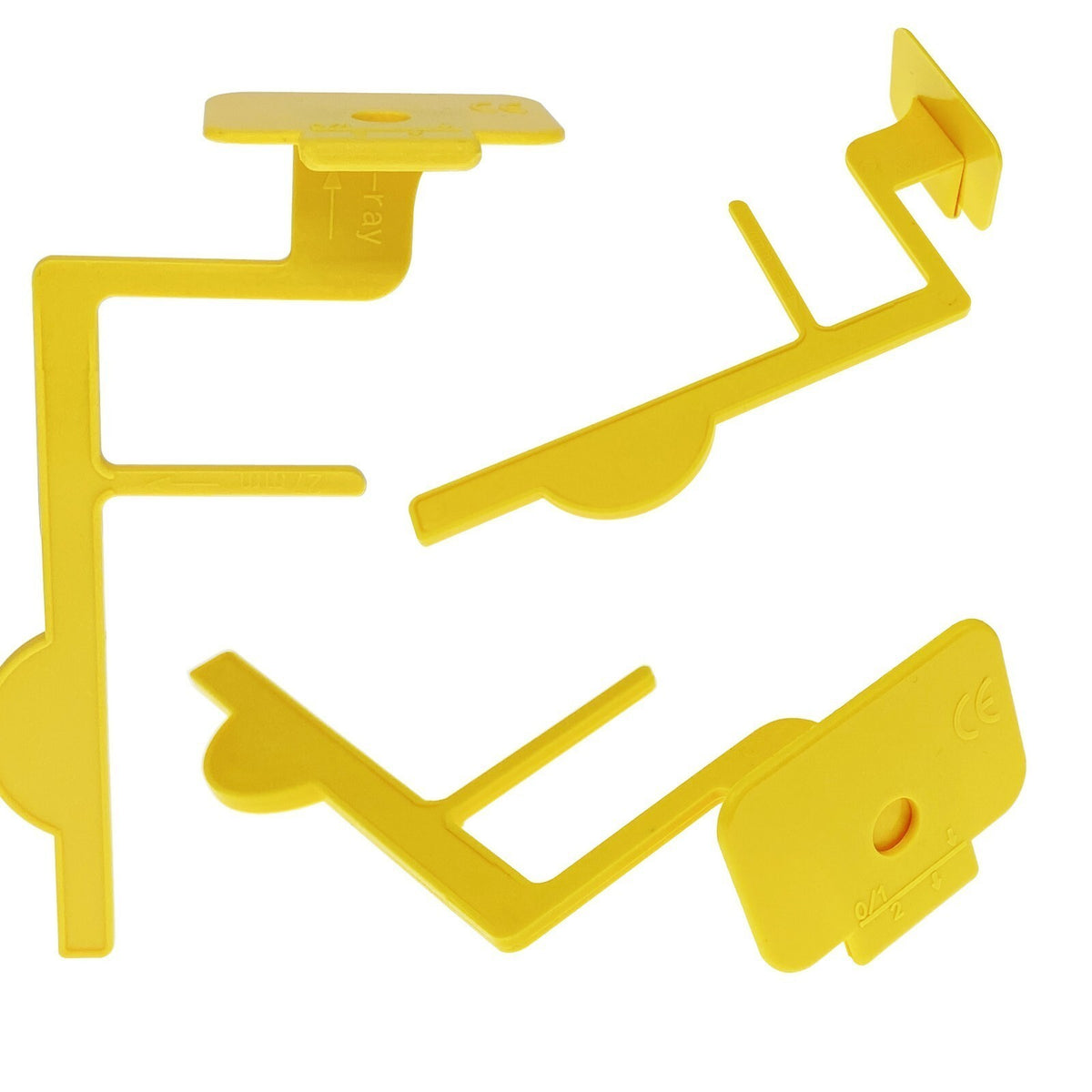 Dental X-Ray Film Holder 15 Pack Horizontal Bite Wings for KERR Kwik-Bite Yellow