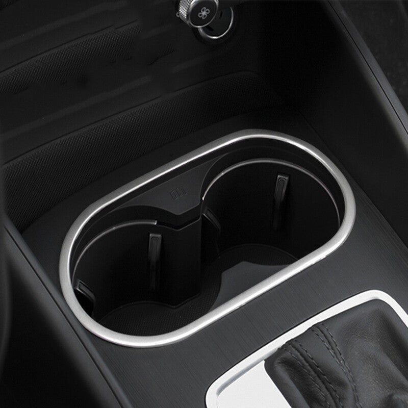 Fit For Audi A3 8V 2013-2017 Inner Accessories Water Cup Holder Frame Cover Trim