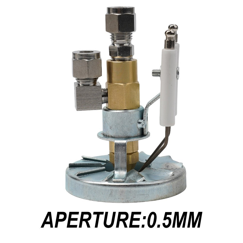 Waste Oil Burner Nozzle Siphon Air Atomizing Spray Nozzle Electrode  0.5-2.0mm.