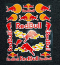 2x Reflective Red Bull Sticker Helmet Bike Body Durable Decal Universal Use ~~！