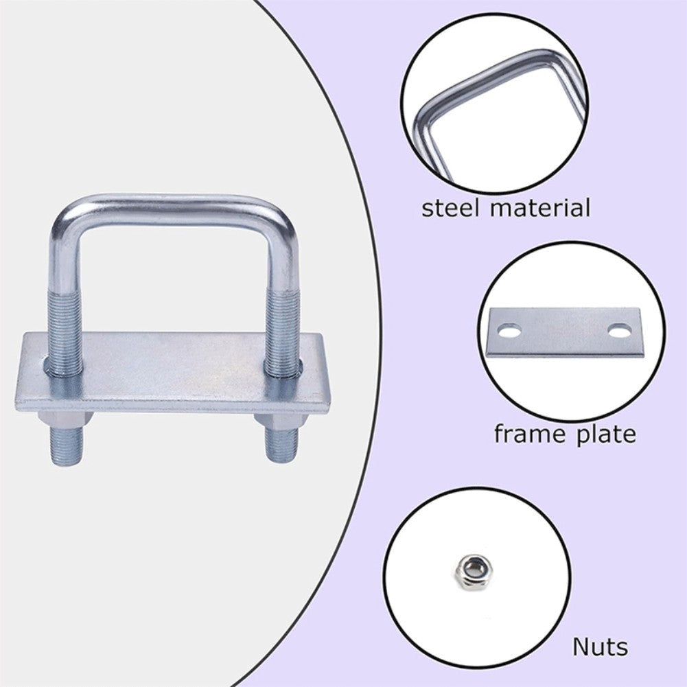 4XLeaf Spring Clamp Kit Fits Leaf Springs Locks Leaf Springs Together UK STOCK