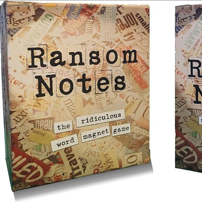 Ransom Notes: The Ridiculous Word Magnet Base Game 3+ Players Party