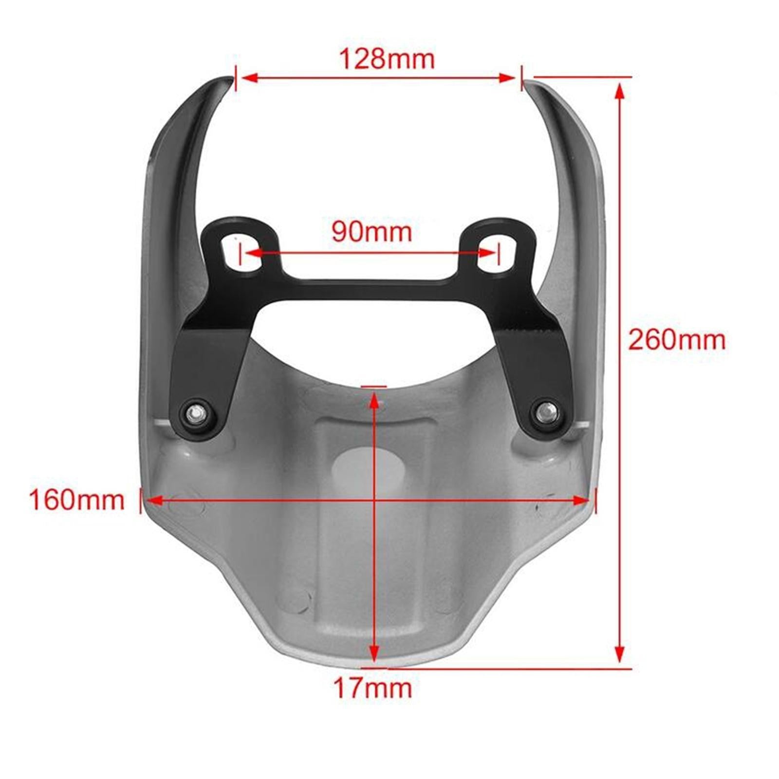 Motorcycle Front Mask Headlight Fairing Cover Front Cowl Headlight Protector